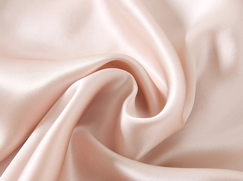 Solid Light Color Female Silk Autumn Shirt Collar Comfortable Breathable Ruffles Simple Basic Long Sleeve Pants Two Piece Pajamas