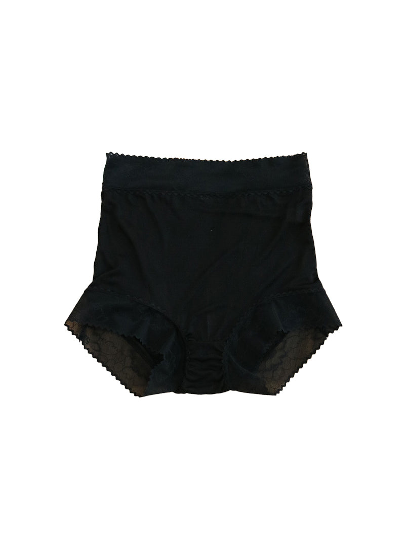 Silk Female Lace Sexy Bag Hip Breathable Simple High Waist Spring And Autumn Solid Color Panties