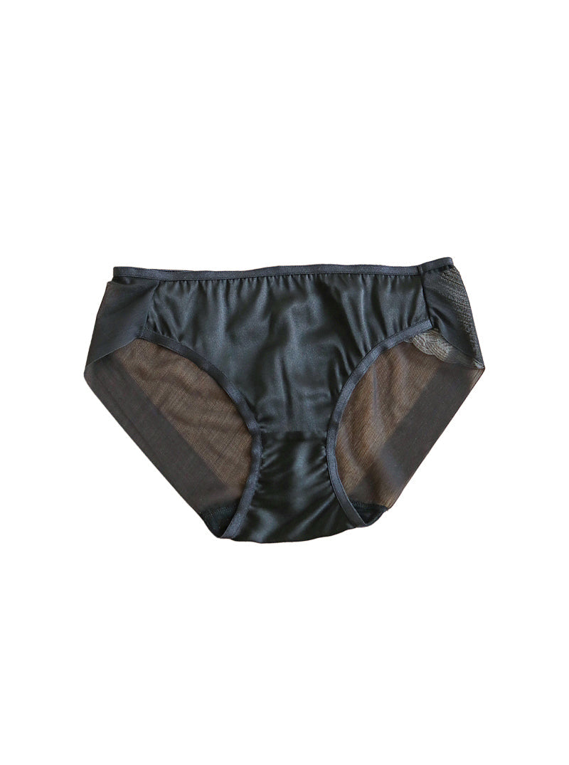Silk Female Mid-Waist Seamless Comfortable Breathable Sexy Comfortable Solid Color Multi-Color Spring And Summer Thin Panties