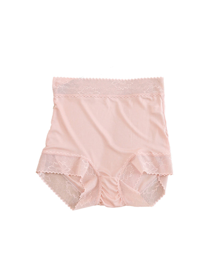 Silk Female Lace Sexy Bag Hip Breathable Simple High Waist Spring And Autumn Solid Color Panties